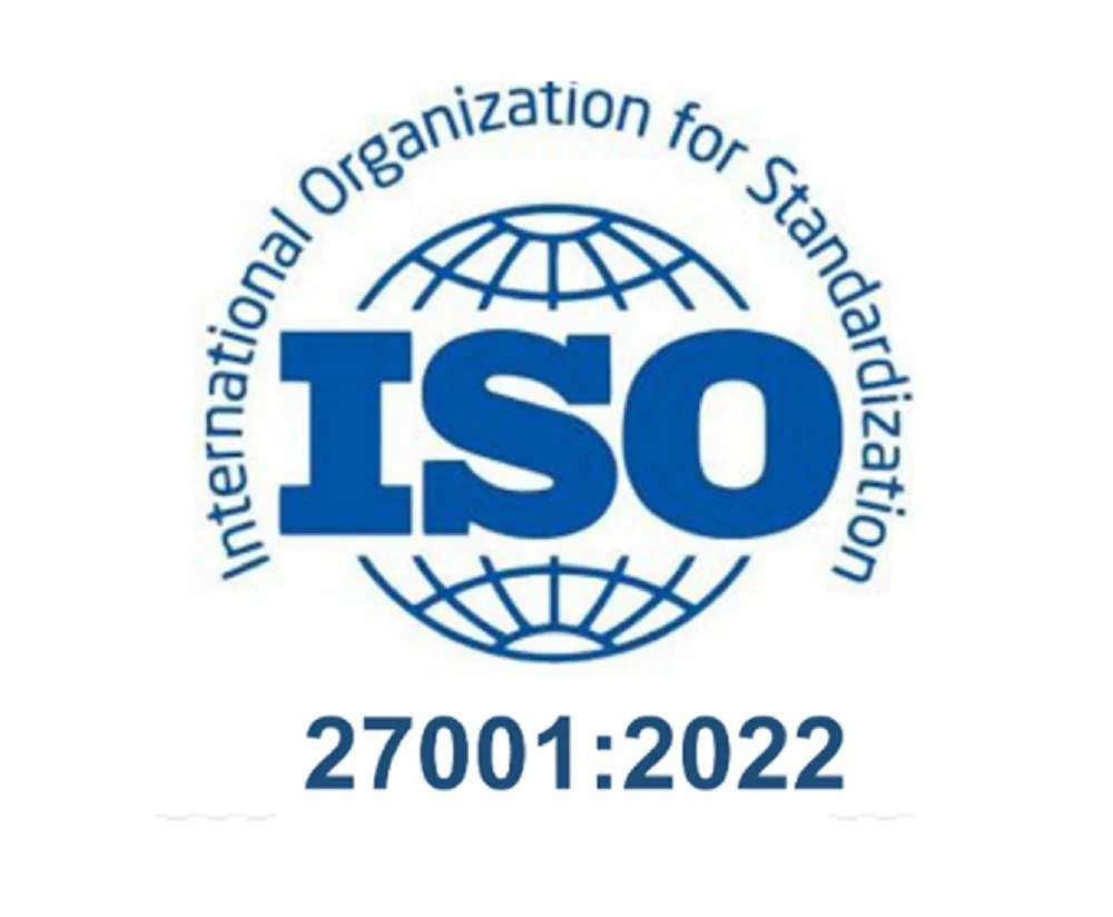 ISO 27001:2022 Certified